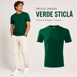 Tricou unisex damă și bărbat Malfini Heavy 110, 100% bumbac, 200 g/mp, S–3XL - Img 12