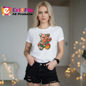 Tricou Urs compus din flori, Copii | Dama | Barbat - Img 10