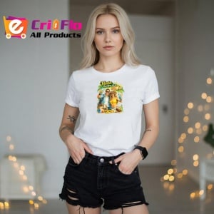 Tricou Viata Incepe La 40 Ani Cuplu Vacanta V1, din bumbac 100% , tricou alb pentru Dama | Barbat - Img 3