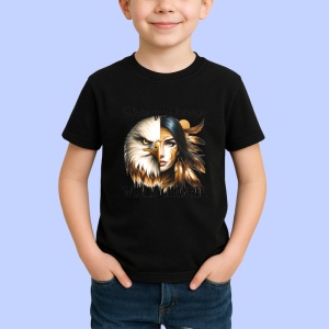 Tricou Vultur si femeie indigena schimbatoare de lume world changer Copii | Dama | Barbat Barbat - Img 6