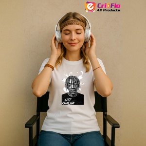 Tricou wiz khalifa alb negru, muzica Pop Rock / Indie Pop, Dama | Barbat | Copii - Img 9