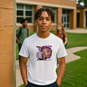 Tricou wiz khalifa ganditor, muzica EDM / Pop / Electropop, Dama | Barbat | Copii - Img 6