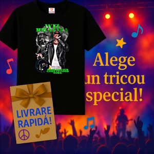 Tricou Wiz Khalifa Imagine concert, muzica Hip-Hop / Trap, Dama | Barbat | Copii, Culoare Negru - Img 11