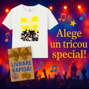 Tricou Wu-Tang Clan - Yellow Logo, muzica Hip-Hop / Trap, Dama | Barbat | Copii - Img 7
