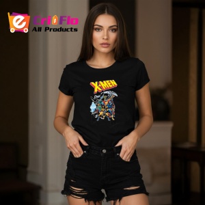 Tricou Xmen supereroii marvel cu puteri speciale in lupta impotriva raului, Copii | Dama | Barbat , tricou negru - Img 8