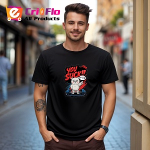 Tricou You Suck Kitty Power, Copii | Dama | Barbat, culoare negru