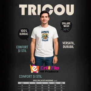 Tricou Zambeste Fii Fericit - Smiles Happiness - Copii | Dama | Barbat - Img 8