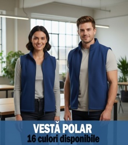 Vestă Damă / Bărbat Polar Călduroasă Unisex | 16 culori