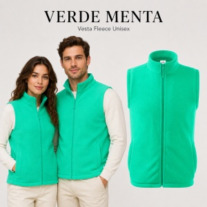 Vestă Polar Fleece Unisex Damă Bărbat Călduroasă cu Fermoar Malfini Next 518 - Img 28