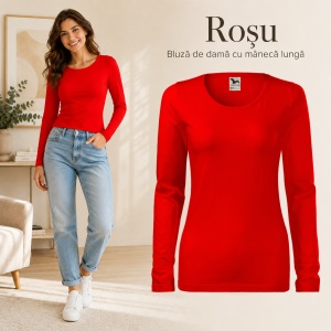 Bluză de Femei cu Mâneci Lungi | 15 culori disponibile -139 - Img 21