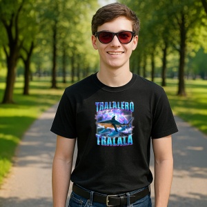 Bootleg Funny ** Tricou Tralalero Tralala Copii | Dama | Barbat - Img 10