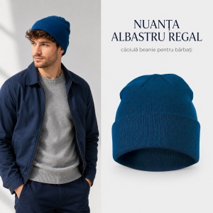 Căciulă Bărbați Unisex tip Beanie, Călduroasă, Tricotată și Modernă – 315 - Img 12