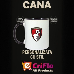 Cana AFC Bournemouth Marea Britanie , cu logoul stema echipei, Cadoul Perfect - Img 35