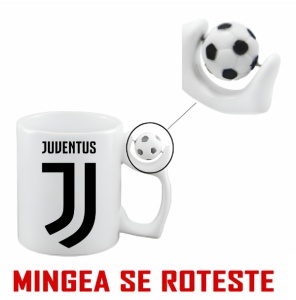 Cana antistres personalizată cu Juventus Italia - Img 2
