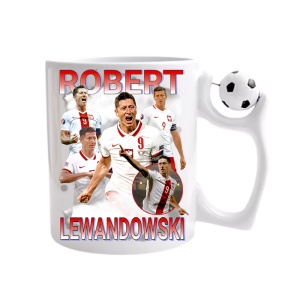 Cana antistres personalizata cu Robert Lewandowski