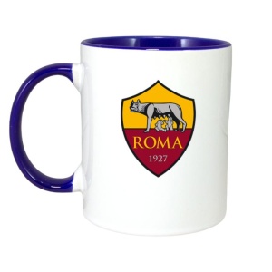 Cana AS Roma Italia , cu logoul stema echipei, Cadoul Perfect - Img 4