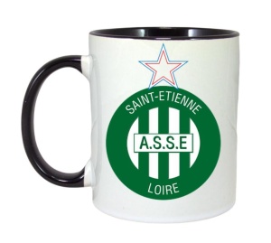 Cana AS Saint-etienne Franta , cu logoul stema echipei, Cadoul Perfect - Img 6