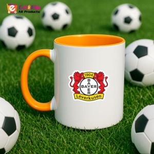 Cana Bayer Leverkusen Germania , cu logoul stema echipei, Cadoul Perfect - Img 43
