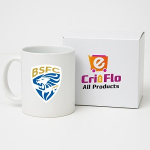 Cana Brescia calcio Italia , cu logoul stema echipei, Cadoul Perfect - Img 14
