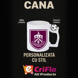 Cana Burnley Anglia , cu logoul stema echipei, Cadoul Perfect - Img 13