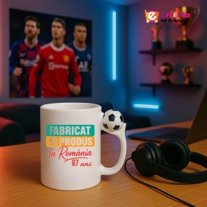 Cană Cadou 87 ani - Cadou Unic - Fabricat și produs în România pentru Vârsta de 87 ani - Img 3