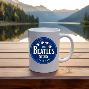 Cana cadou personalizata cu Formatia The Beatles Story Liverpool