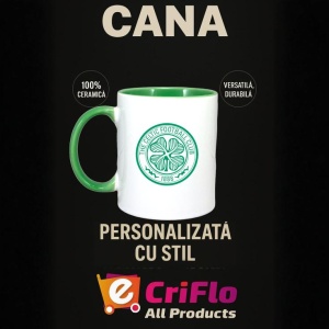 Cana Celtic FC Scotia , cu logoul stema echipei, Cadoul Perfect - Img 20