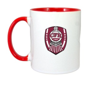 Cana CFR_Cluj , cu logoul stema echipei, Cadoul Perfect - Img 8