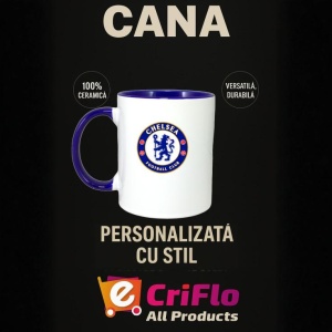 Cana Chelsea FC Anglia , cu logoul stema echipei, Cadoul Perfect - Img 25