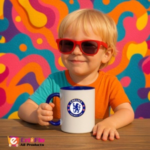 Cana Chelsea FC Anglia , cu logoul stema echipei, Cadoul Perfect - Img 28