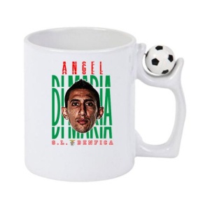 Cana cu fotbalistul Angel Fabian Di Mara Hernandez SL Benfica - Img 7