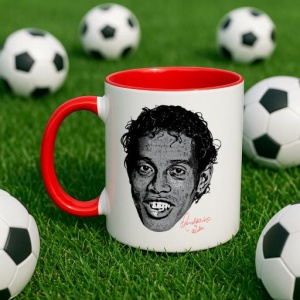 Cana cu fotbalistul Ronaldinho Gaucho Brazil - Img 14