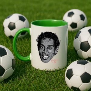 Cana cu fotbalistul Ronaldinho Gaucho Brazil - Img 24
