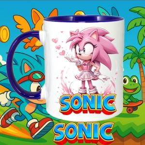 Cana cu Sonic Amy - Zambet Roz - Img 12