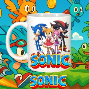 Cana cu Sonic Echipa Completa - Sonic si Prietenii - Img 10