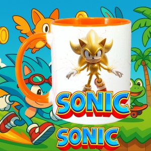 Cana cu Sonic Super Sonic - Forta de Aur - Img 15