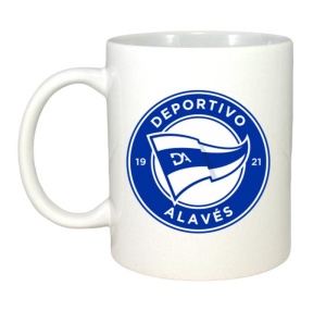 Cana Deportivo Alaves Spania , cu logoul stema echipei, Cadoul Perfect - Img 2