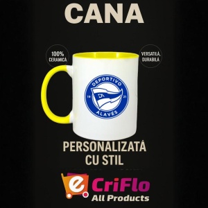 Cana Deportivo Alaves Spania , cu logoul stema echipei, Cadoul Perfect - Img 30