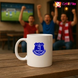 Cana Everton FC Anglia , cu logoul stema echipei, Cadoul Perfect - Img 18