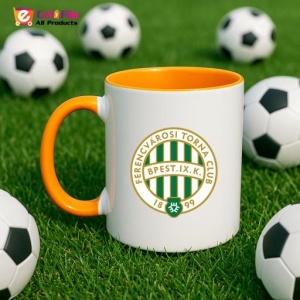 Cana Ferencvaros TC Ungaria , cu logoul stema echipei, Cadoul Perfect - Img 43