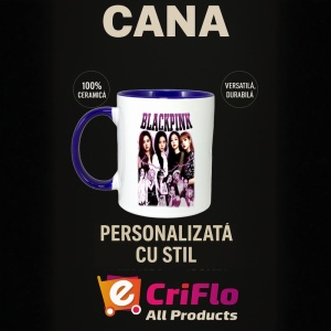 Cana K-POP cu formatia trupa KPOP BLACK PINK 602 - Img 28