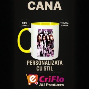 Cana K-POP cu formatia trupa KPOP BLACK PINK 602 - Img 33