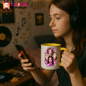 Cana K-POP cu formatia trupa KPOP BLACK PINK BLINKS 594 - Img 30