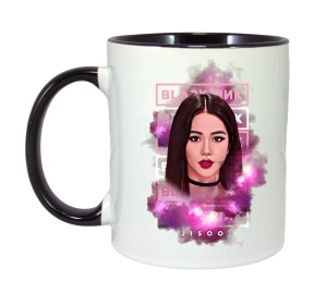 Cana K-POP cu formatia trupa KPOP BLACK PINK JISOO 598 - Img 6