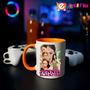 Cana K-POP cu formatia trupa KPOP BLACKPINK JENNIE 616 - Img 41