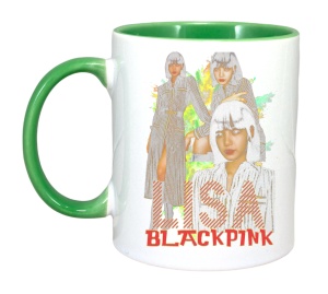 Cana K-POP cu formatia trupa KPOP BLACKPINK LISA 4 617 - Img 3
