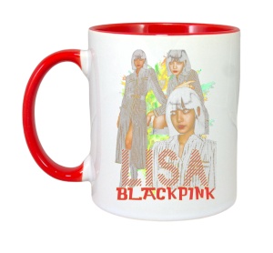 Cana K-POP cu formatia trupa KPOP BLACKPINK LISA 4 617 - Img 8