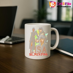Cana K-POP cu formatia trupa KPOP BLACKPINK LISA 4 617 - Img 17