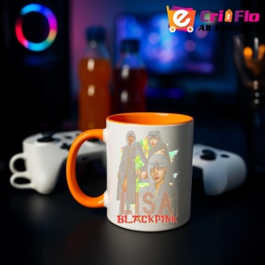 Cana K-POP cu formatia trupa KPOP BLACKPINK LISA 4 617 - Img 41