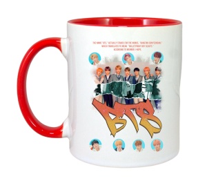 Cana K-POP cu formatia trupa KPOP BTS 2 624 - Img 8